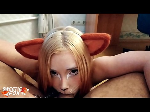 ❤️ Kitsune ingoia cazzo è cum in bocca ❤️ Cazzo à noi ️❤